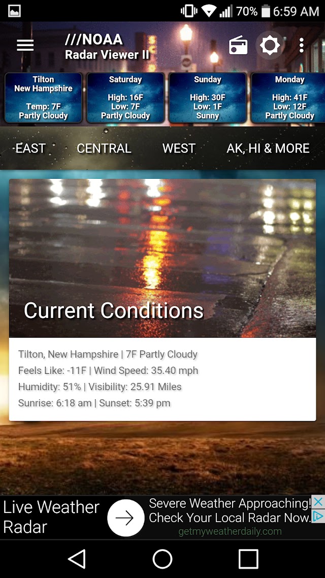 NOAA Radar Viewer Classic (Free) screenshot 4